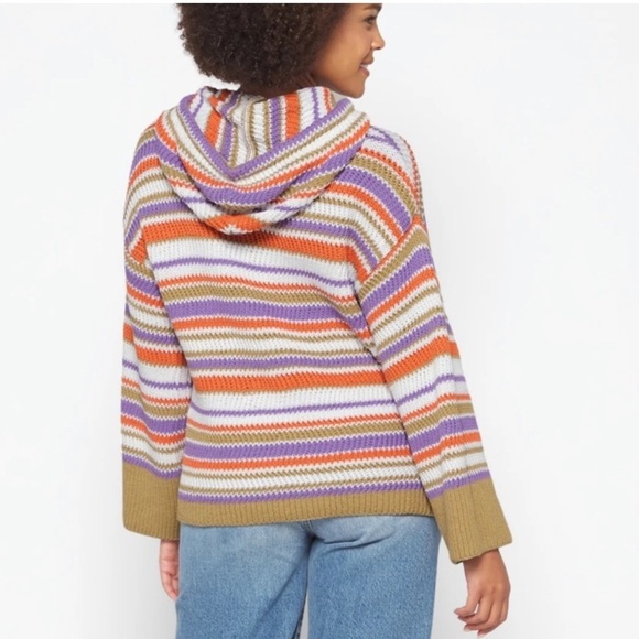 REBECCA TAYLOR
Cotton Chevron‎ OVERSIZED Hooded Sweater size Small - Picture 4 of 9